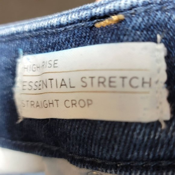 EUC Lane Bryant Hi-Rise Essential Stretch Straight Crop Size 24 - Picture 3 of 16